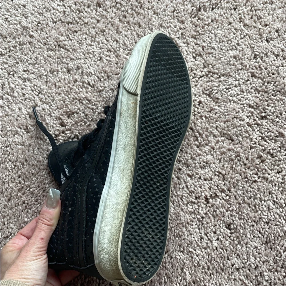 Vans Black High-Top Sneakers